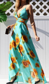 Floral Maxi dress - OZARA PROSPERA