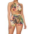 Multicolored Romper for Women - OZARA PROSPERA