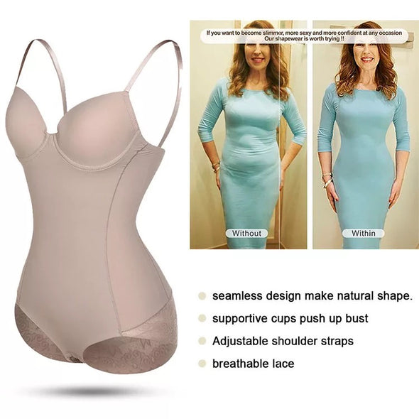 Slimming Tommy Control & Butt Lifter Bodysuit Shape-wear - OZARA PROSPERA